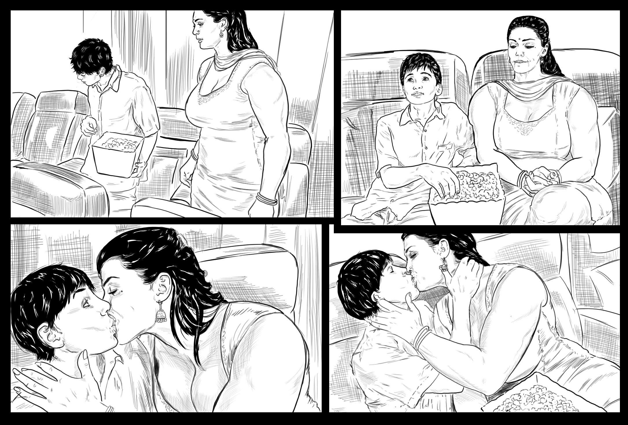 Honeymoon In Goa 3.1 - Amarsroshta page 45 hentai porn comic manga doujin